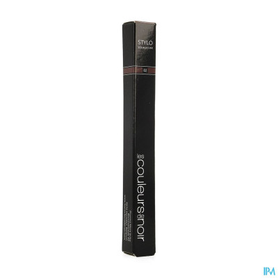 Couleurs De Noir Stylo Wenkbr.02 Brunette/zwart