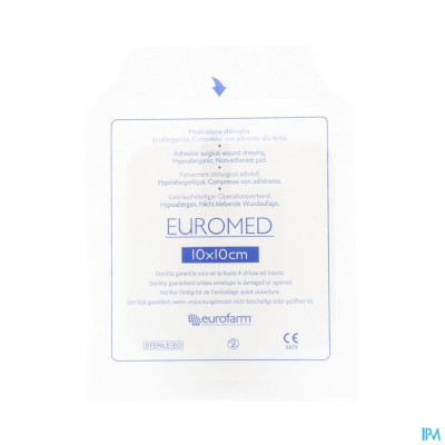 Euromed 10x10cm 1 Eilandpleister Steriel