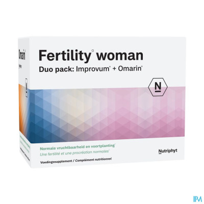 Fertility woman Duo 60 tab Improvum + 60 softgels Omarin