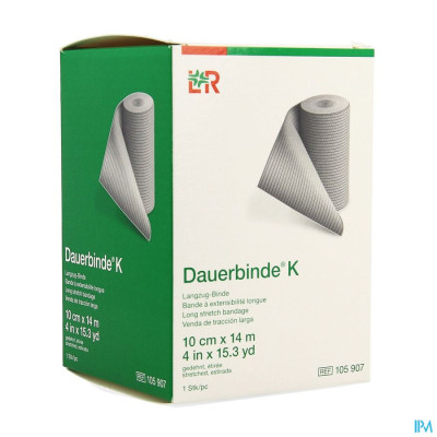 Dauerbinde K 10cm X14m 1 105907