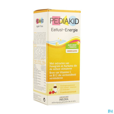 Pediakid Appetit Tonus Sol Buv Fl 125ml