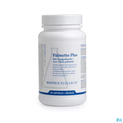 Palmetto Plus Biotics Caps 90