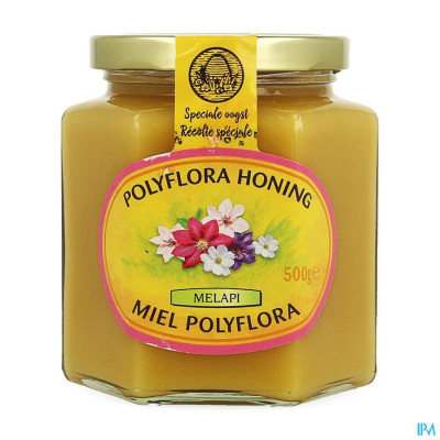 Melapi Miel Polyflora Tendre 500g 5531 Revogan