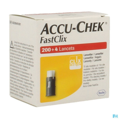 Accu Chek Mobile Fastclix Lancet 34x6 5208491001