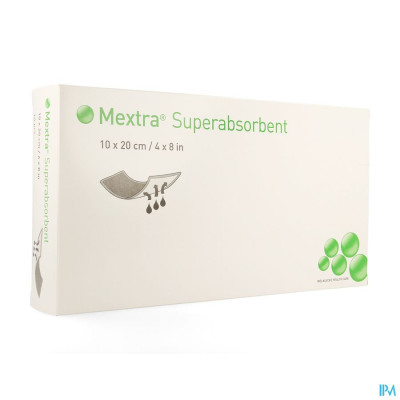 Mextra Superabsorbent Nf 10,0x20,0cm 10 610720