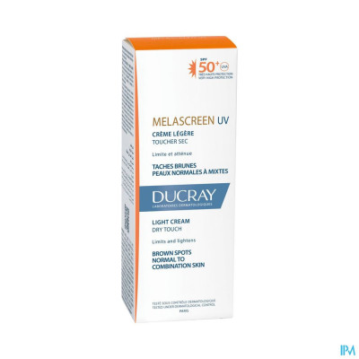 Ducray Melascreen Uv Lichte Creme 40ml