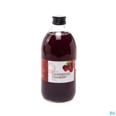 Cranberrysiroop 500ml 5025 Revogan