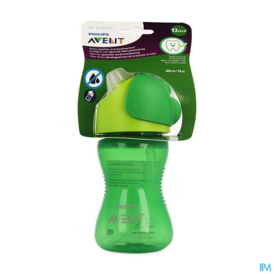 Philips Avent Drinkbeker Rietje Boy Groen 300ml SCF798/01