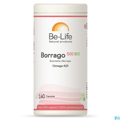 Borrago 500 Be Life Bio Caps 140