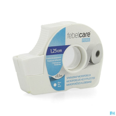 Febelcare Pore Micropor.hechtpleister 12,5mmx9,14m