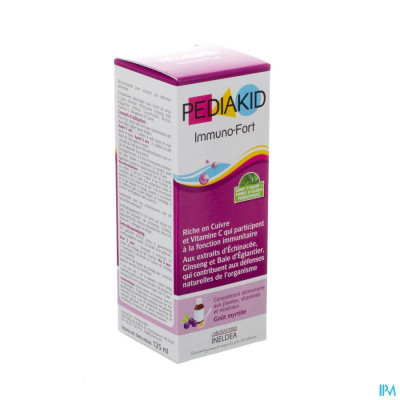 Pediakid Immuno Fortifiant Sol Buv Fl 125ml