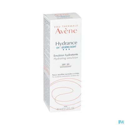 Avene Hydrance Uv Licht Hydraterende Emulsie 40ml