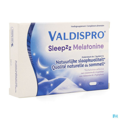 VALDISPRO SLEEPZZ  MELATONINE 30 TABL