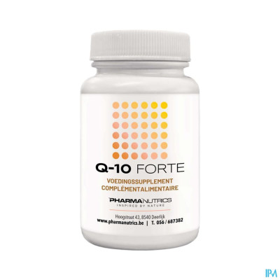 Q10 Forte Caps 30x100mg Pharmanutrics