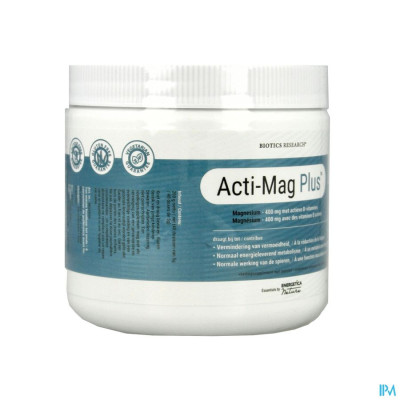 Acti-mag Plus Pdr Pot 200g