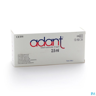 Adant Opl 1% Inj Intra Articul. 3 X 2,5ml