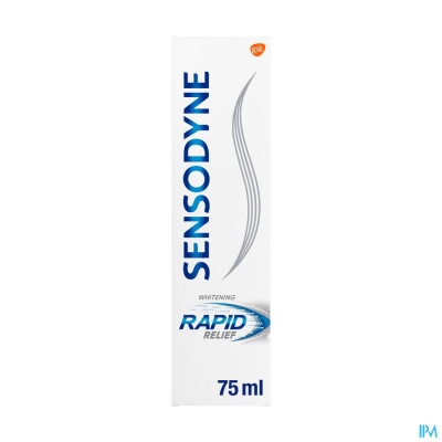 Sensodyne Rapid Relief Whitening Tandpasta 75ml