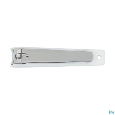 Mörser Teen Nagelknipper Inox Style wit/zwart met hoes N°473