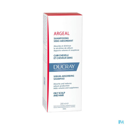 Ducray Argeal Sh Talgabsorberende Verzorg. 200ml