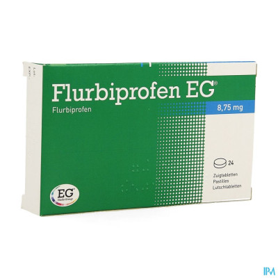 Flurbiprofen EG 8,75Mg Zuigtabletten 24