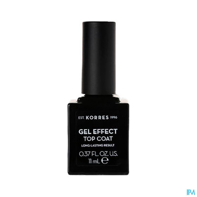 KORRES KM GEL EFFECT TOP COAT 11ML