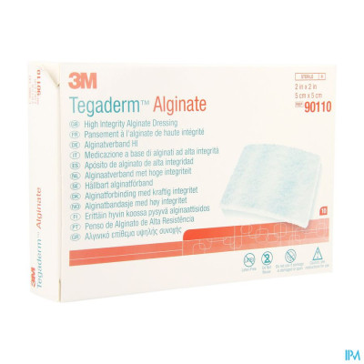 Tegaderm Alginate Steril 5cmx 5cm 10 90110