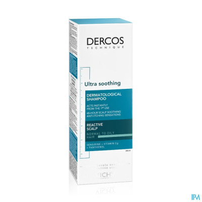 VICHY DERCOS DERMO KALMEREND VET HAAR SH 200ML