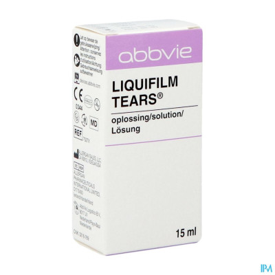 Liquifilm Tears Steriele Oplossing Nf 15ml