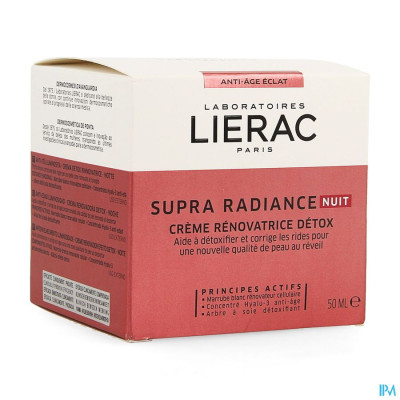 Lierac Supra Radiance Nachtcreme Pot 50ml