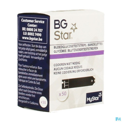 Bg Star Teststrips 50