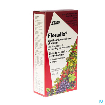 SALUS FLORADIX ELEXIR 500ML