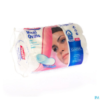 TIPPYS MAXI PADS WATTENSCHIJFJES KATOEN OVAAL 40