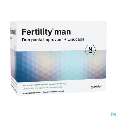 Fertility Man DUO 60 TAB IMPROVUM + 60 SOFTGELS LINUCAPS