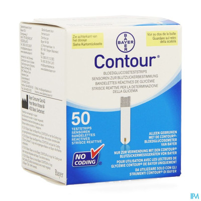 Ascencia Contour Teststrips 50