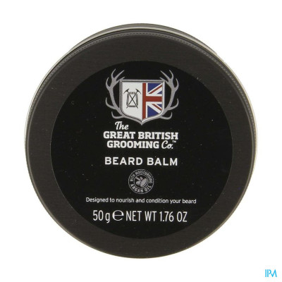 GREAT BRITISH GROOMING BEARD BALM 50G