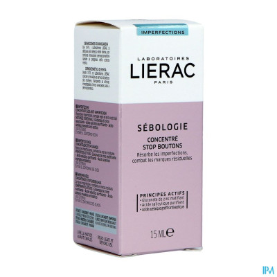 Lierac Sebologie Conc.stop Bouton Correct.imp.15ml