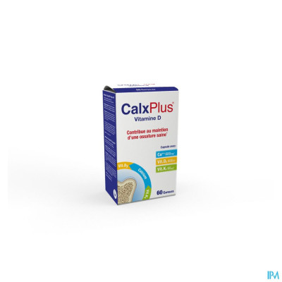 Calxplus Vitamine D Caps 60