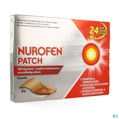 Nurofen Patch 200mg Pleister 4