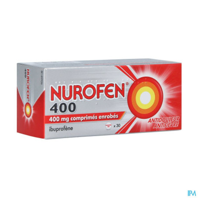 Nurofen Omhulde Tabl 30x400mg