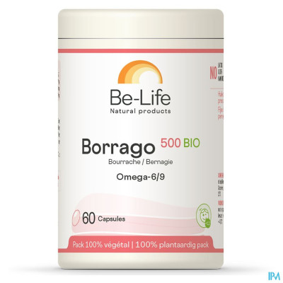 Borrago 500 Be Life Bio Caps 60