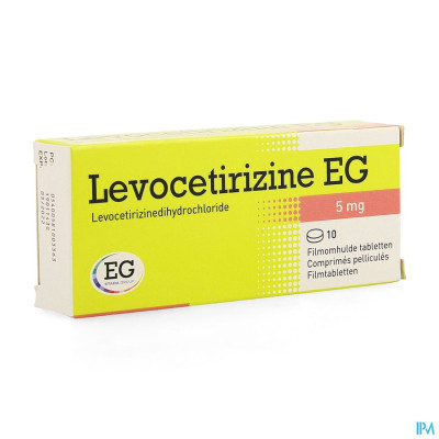 Levocetirizine EG 5 Mg Filmomh Tabl 10