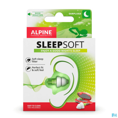 Alpine Sleepsoft Oordop 1p