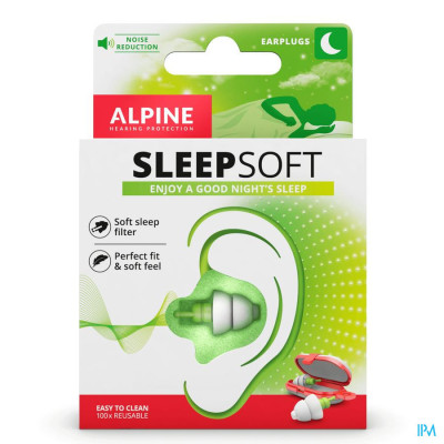 Alpine Sleepsoft Oordop 1p