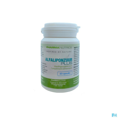 Alfa Liponzuur Plus V-caps 60 Pharmanutrics