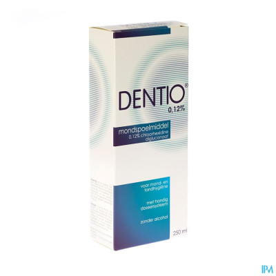 Dentio Blauw 0,12% Mondspoelmiddel 250ml