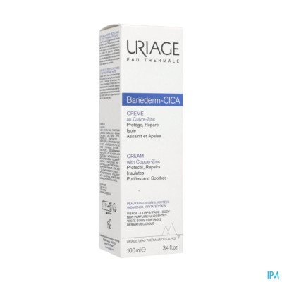 URIAGE BARIEDERM CICA CREME HERSTELLEND 100ML