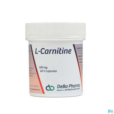 l-carnitine Caps 60x500mg Nf Deba