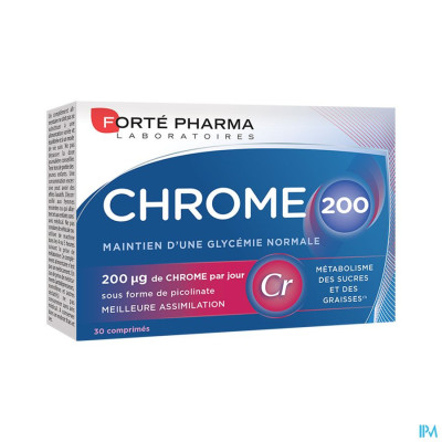 Chroom 100 Forte Pharma Tabl 30