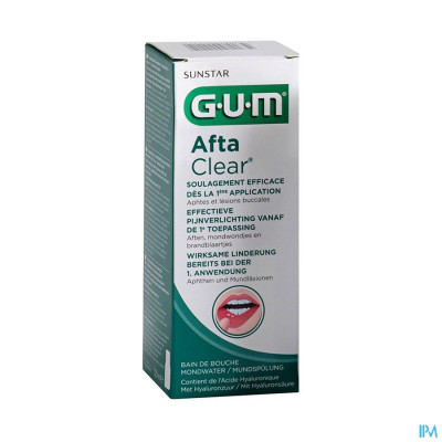 Gum Aftaclear Mondspoeling 120ml