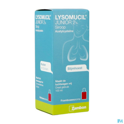 LYSOMUCIL JUNIOR 2% SIROOP 100ML